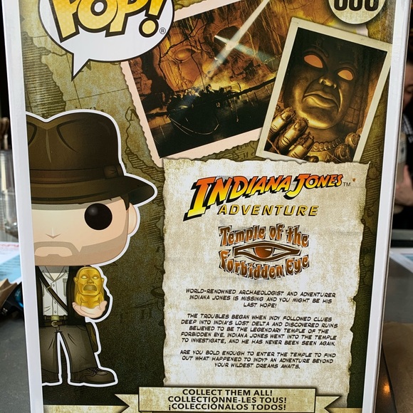 Indiana Jones Pop 885! Authentic Disney Parks 10" - Picture 3 of 7